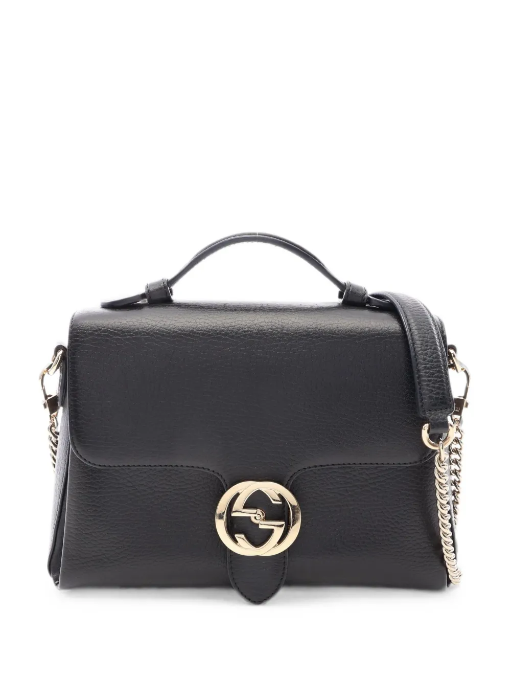 Gucci Pre-Owned 2010s Interlocking G tote bag - Nero