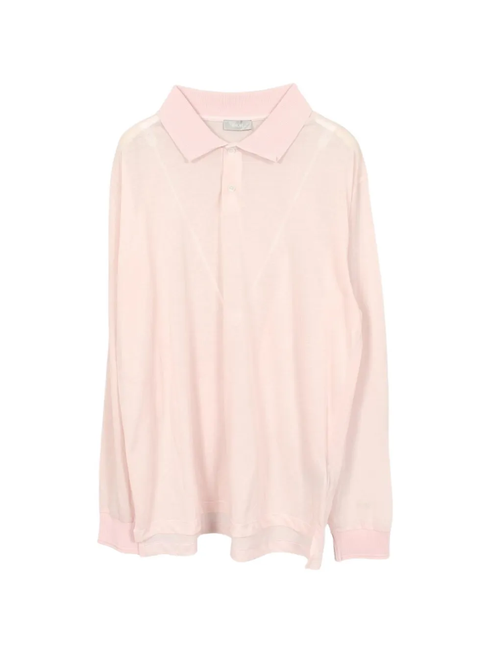 Christian Dior Pre-Owned 2010s logo-embroidered polo shirt - Rosa