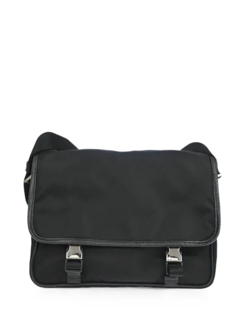 Prada Pre-Owned 1990-2000s buckle-fastening messenger bag