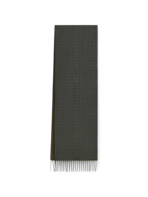 Ferragamo double-face patterned scarf