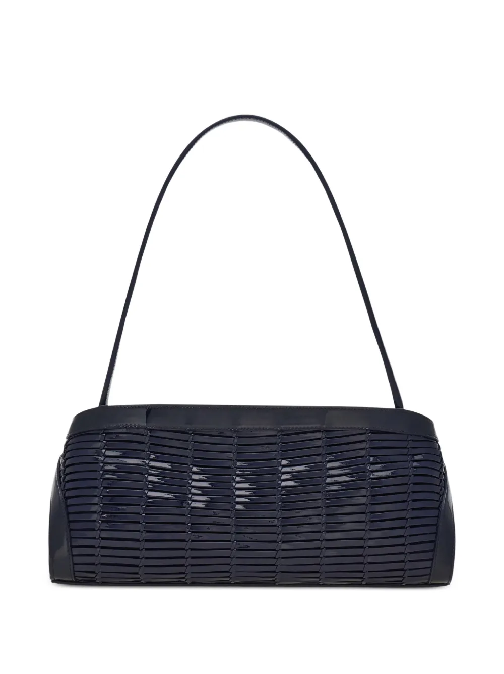 Ferragamo Kleine East-West Hug schoudertas Blauw