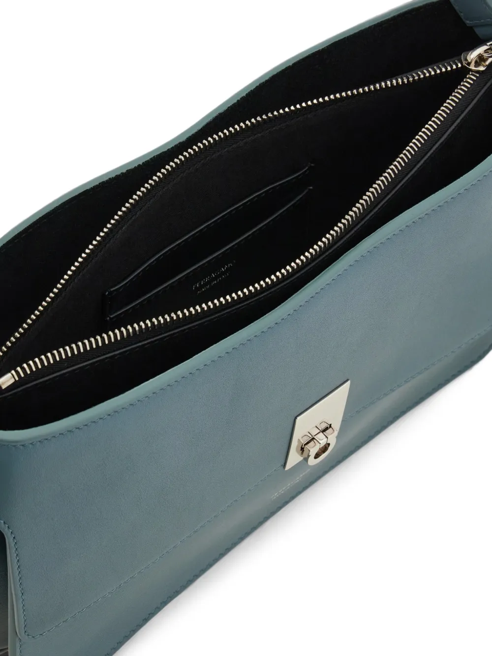 Ferragamo Cara mini-tas Blauw
