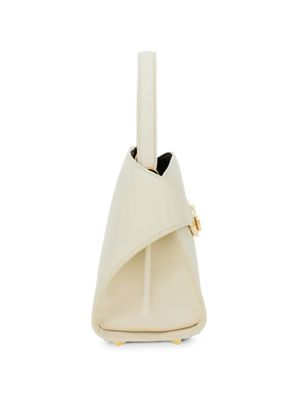 Ferragamo Hug Soft tweekleurige mini-handtas Beige