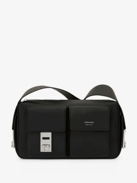 Ferragamo Utility shoulder bag with Hug buckle 