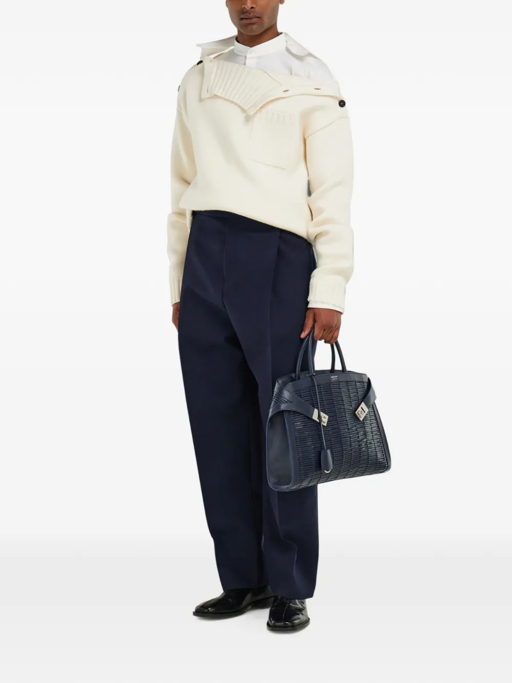 Ferragamo Hug shopper Blauw