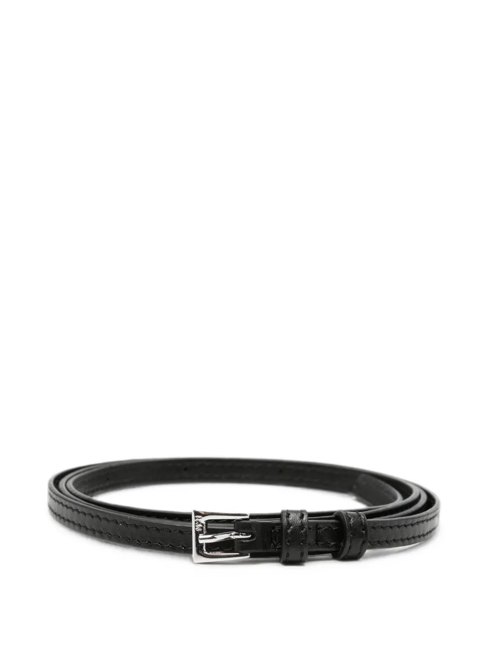 Nº21 buckle-fastening leather belt - Schwarz