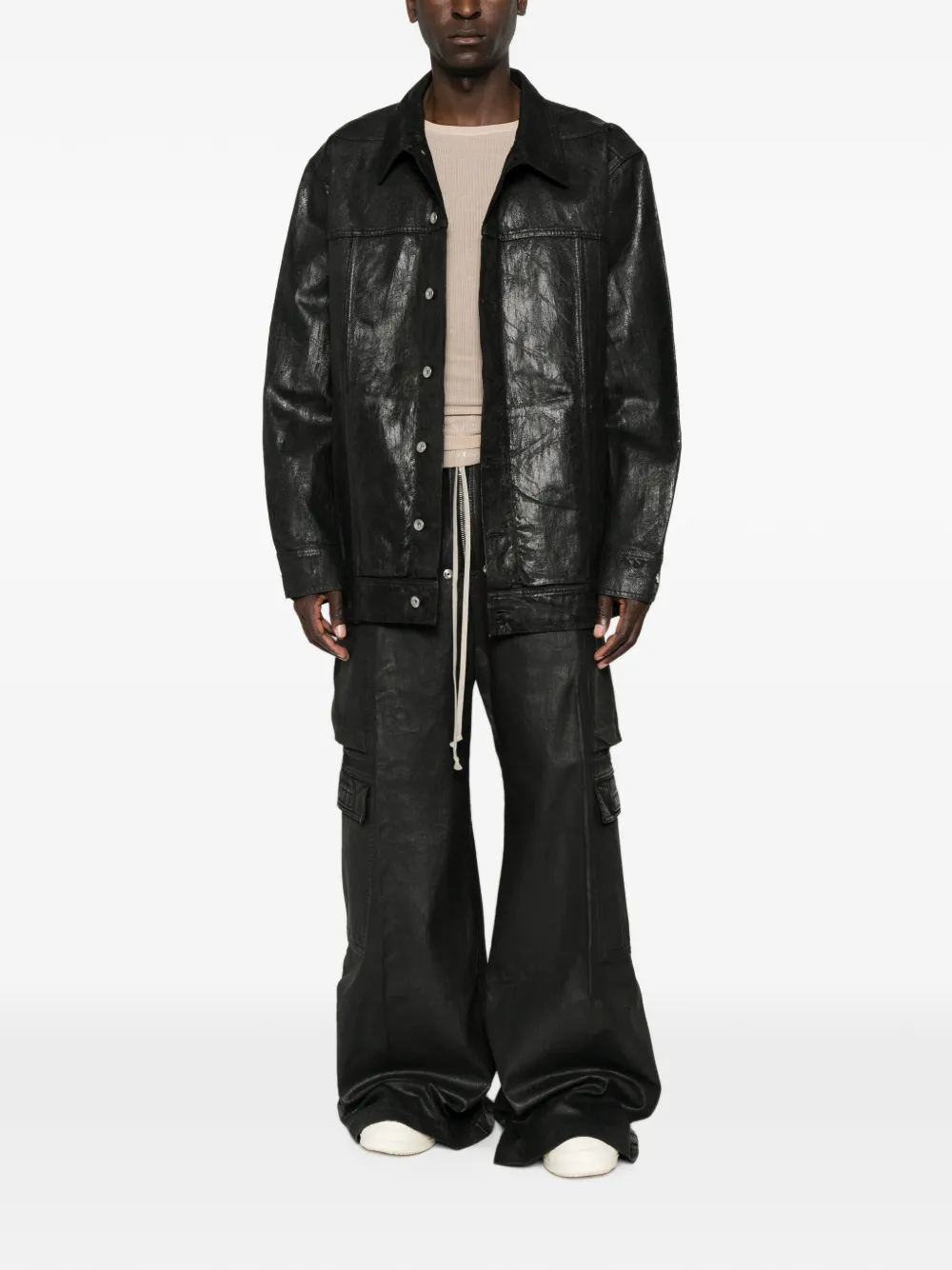 Rick Owens DRKSHDW Shorts met trekkoord Zwart