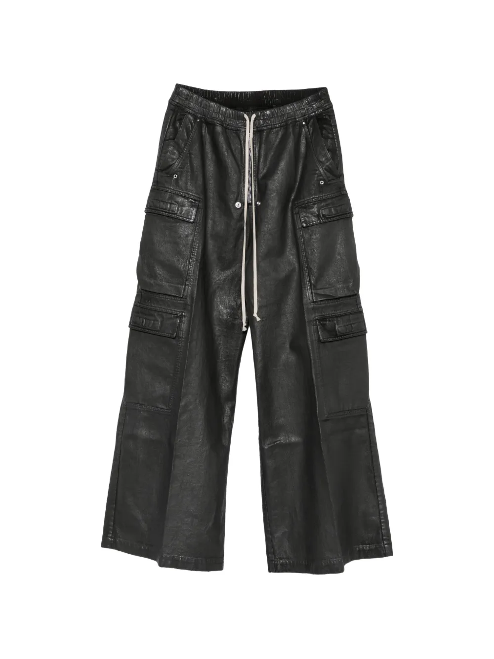 Rick Owens DRKSHDW drawstring-fastening cargo pants - Nero