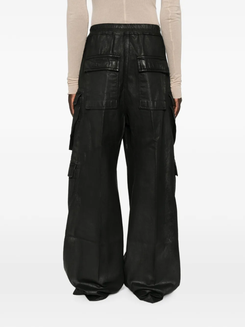 Rick Owens DRKSHDW Shorts met trekkoord Zwart