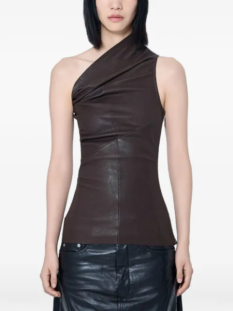 Rick Owens Athena asymmetric panelled top