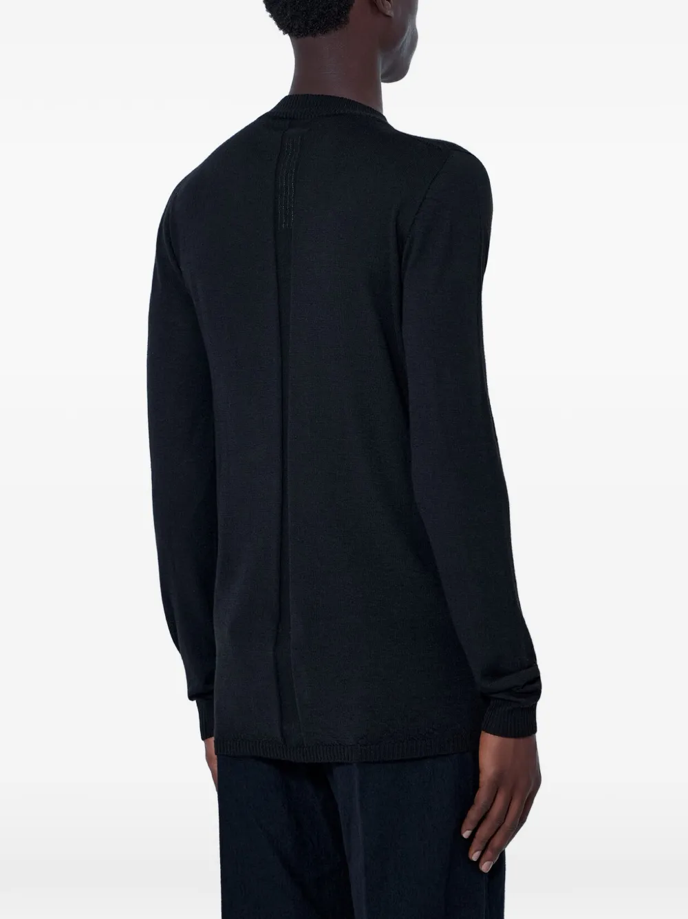 Rick Owens Level Lupetto trui met lange mouwen Zwart