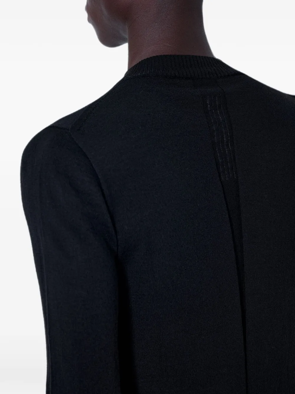 Rick Owens Level Lupetto trui met lange mouwen Zwart