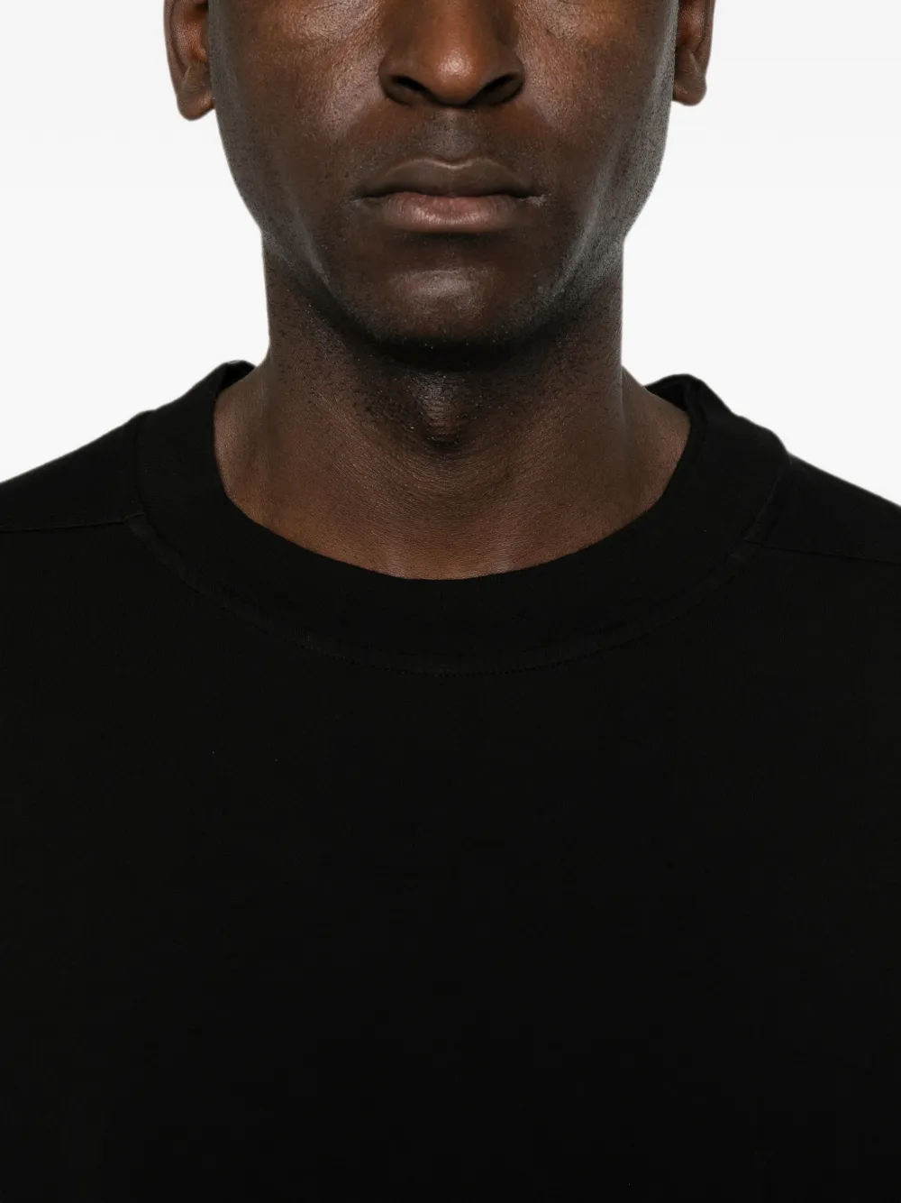 Rick Owens DRKSHDW Oversized T-shirt met gelaagde mouwen Zwart