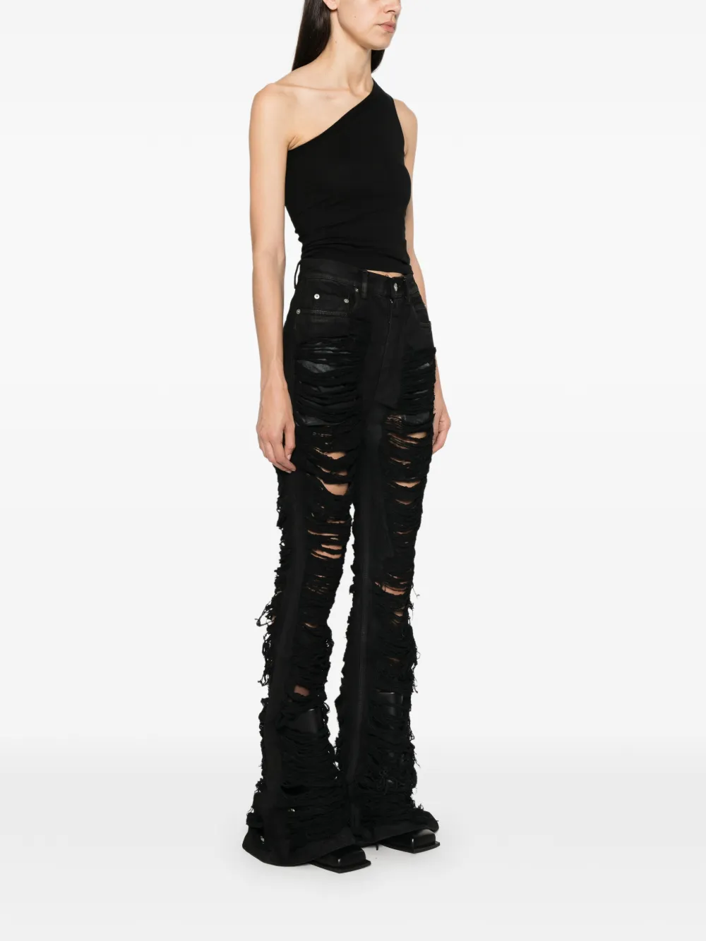 Rick Owens DRKSHDW Ziggy top Zwart