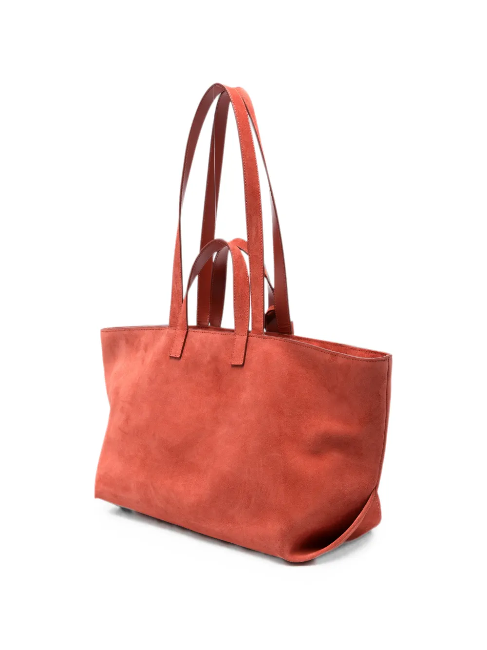 A.P.C. Drummer suède shopper Oranje
