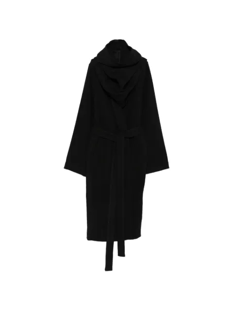 Rick Owens belted oversized coat