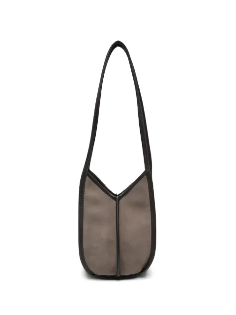 Hereu Cabus leather-trim shoulder bag