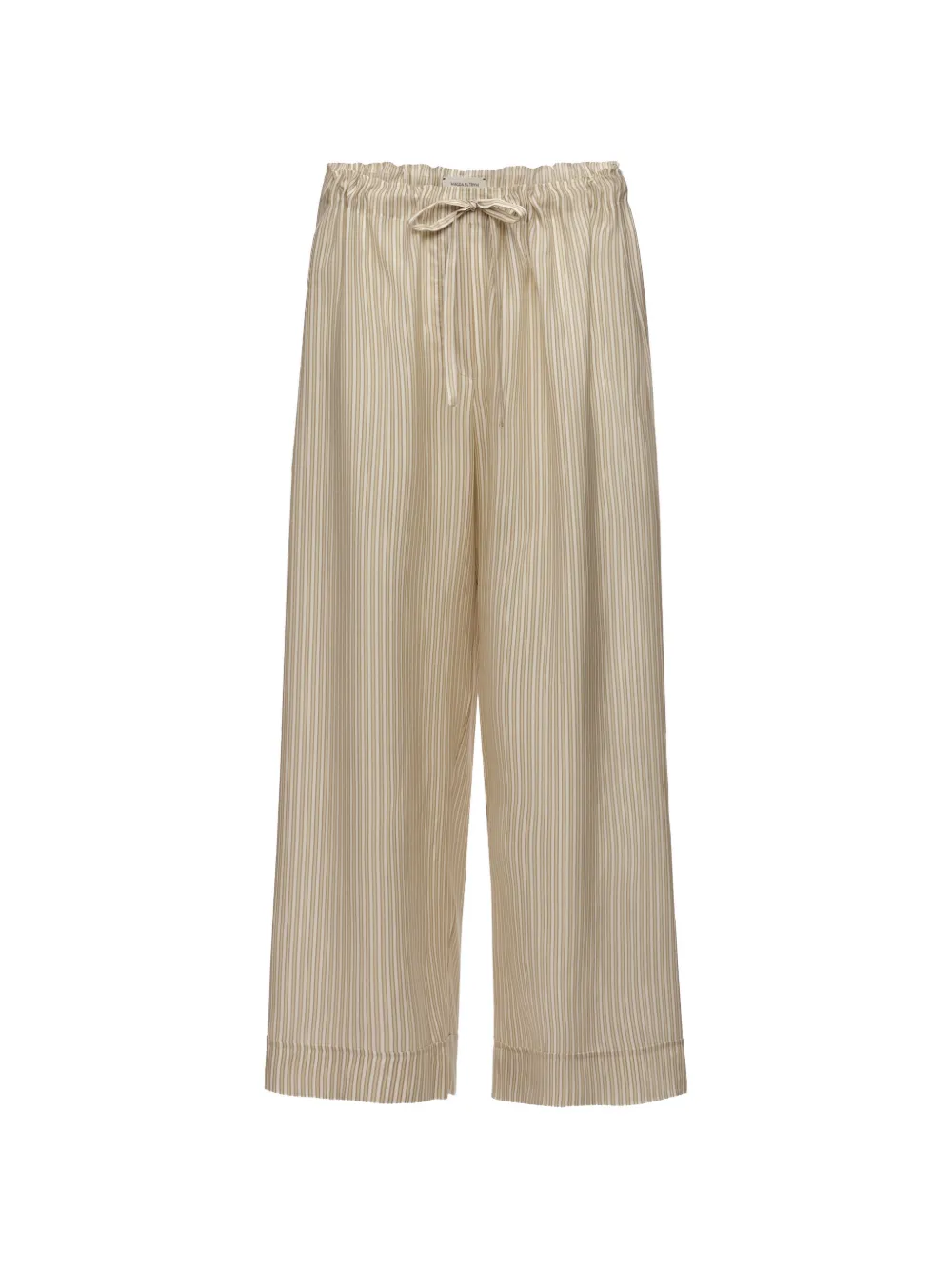 Magda Butrym striped cropped trousers - Neutrals