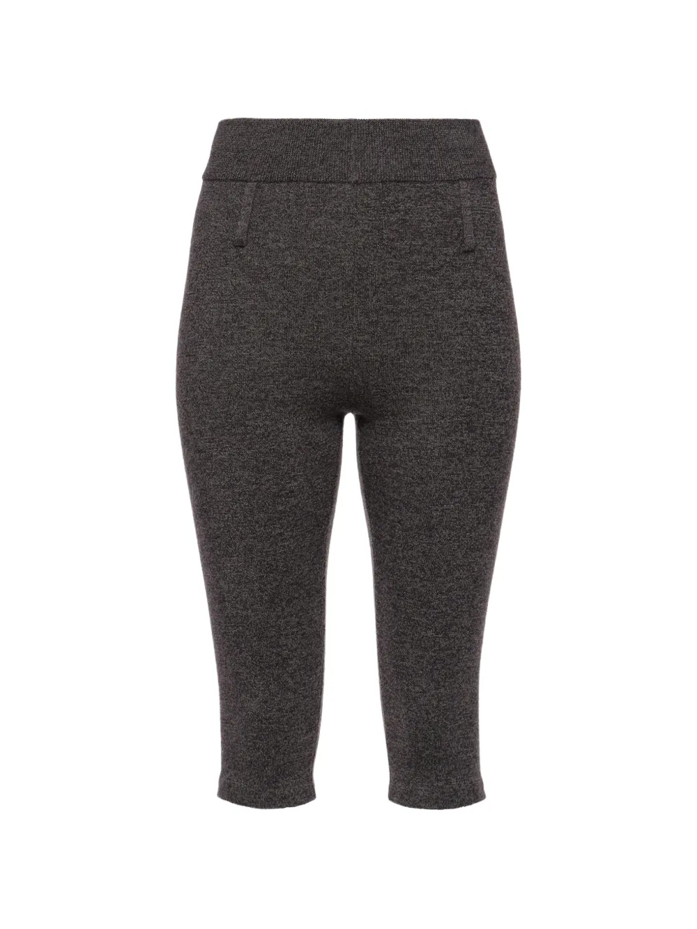Magda Butrym wool knee-length shorts - Marrone