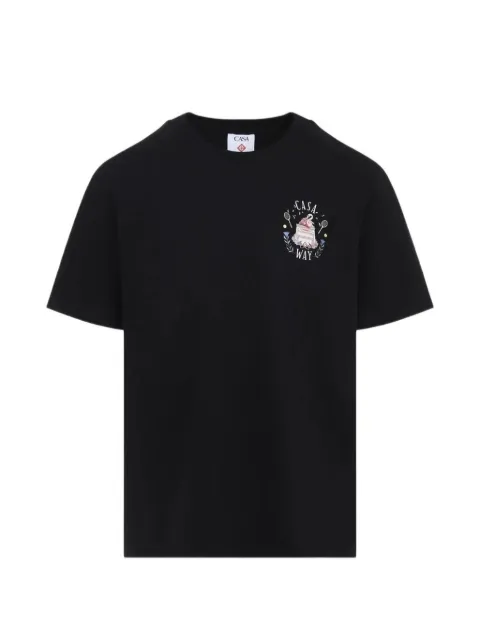 Casablanca graphic-print T-shirt