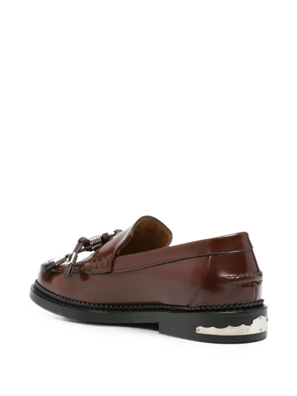 Toga Pulla tassel-detail hardware-embellished loafers Bruin