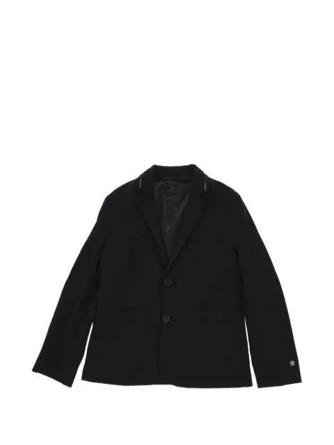 Boy London Kids logo-tape single-breasted blazer