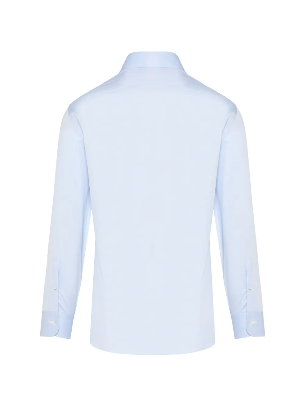Barba Overhemd met gespreide kraag Blauw