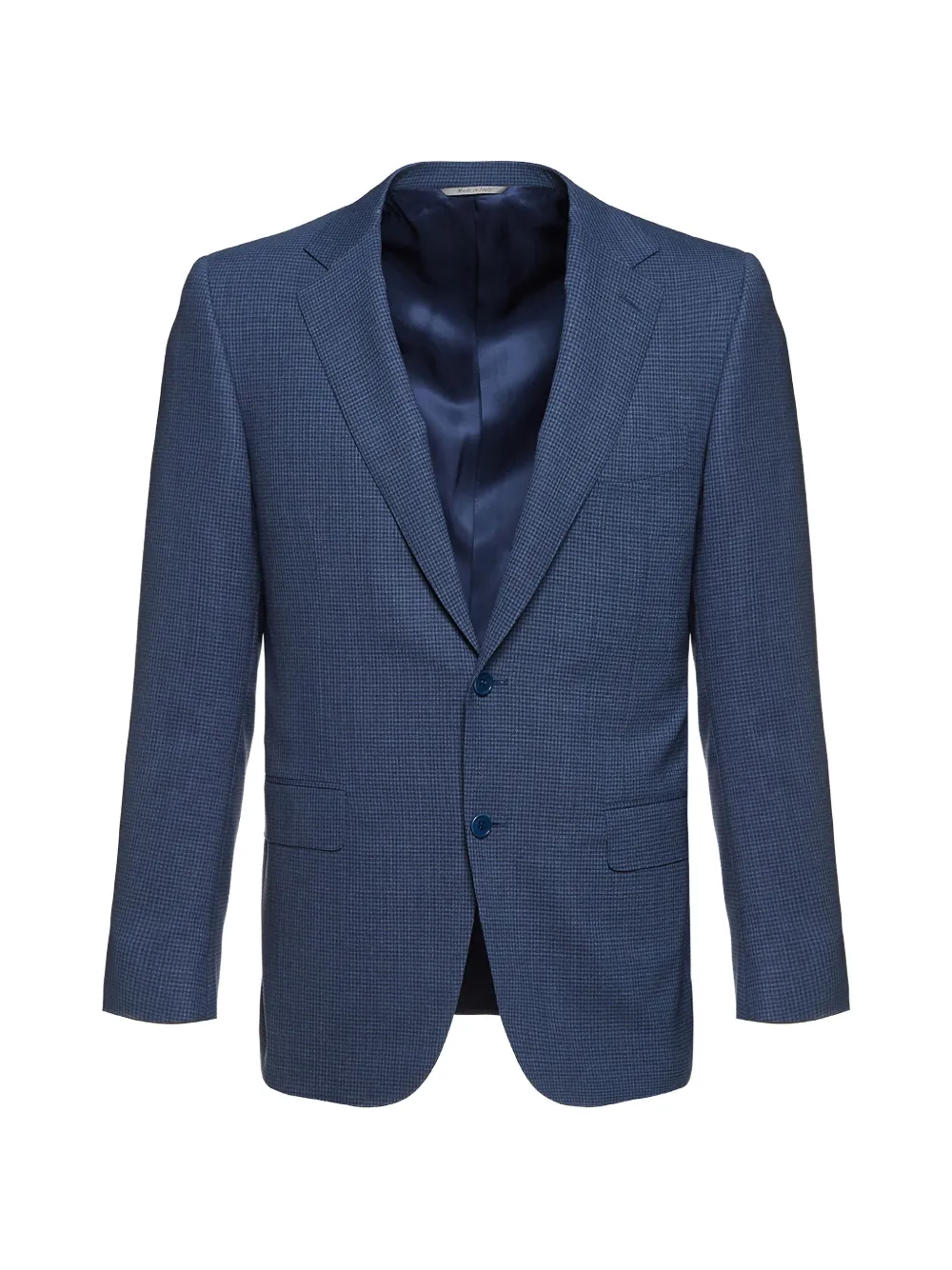 Canali Impeccabile micro-check suit - Blu