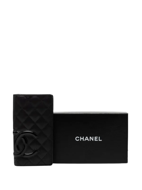 CHANEL Pre-Owned 2008-2009 マトラッセ ラムスキン カンボンライン