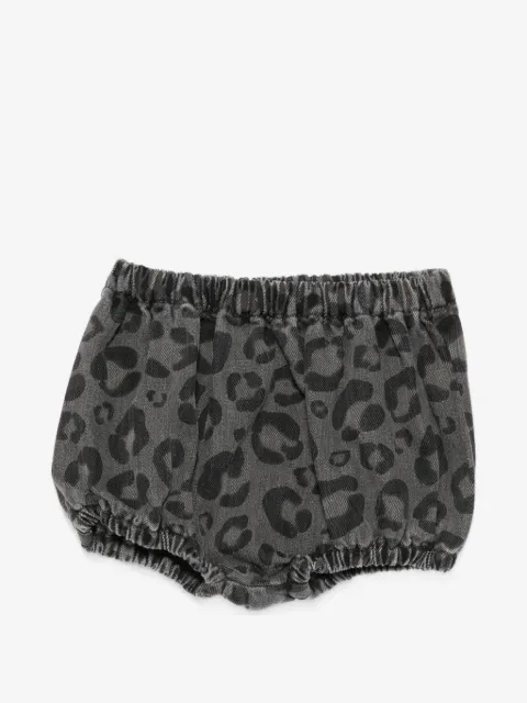 Douuod Kids leopard-print bloomers shorts