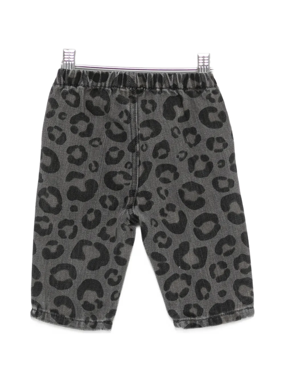 Douuod Kids Broek met luipaardprint Grijs