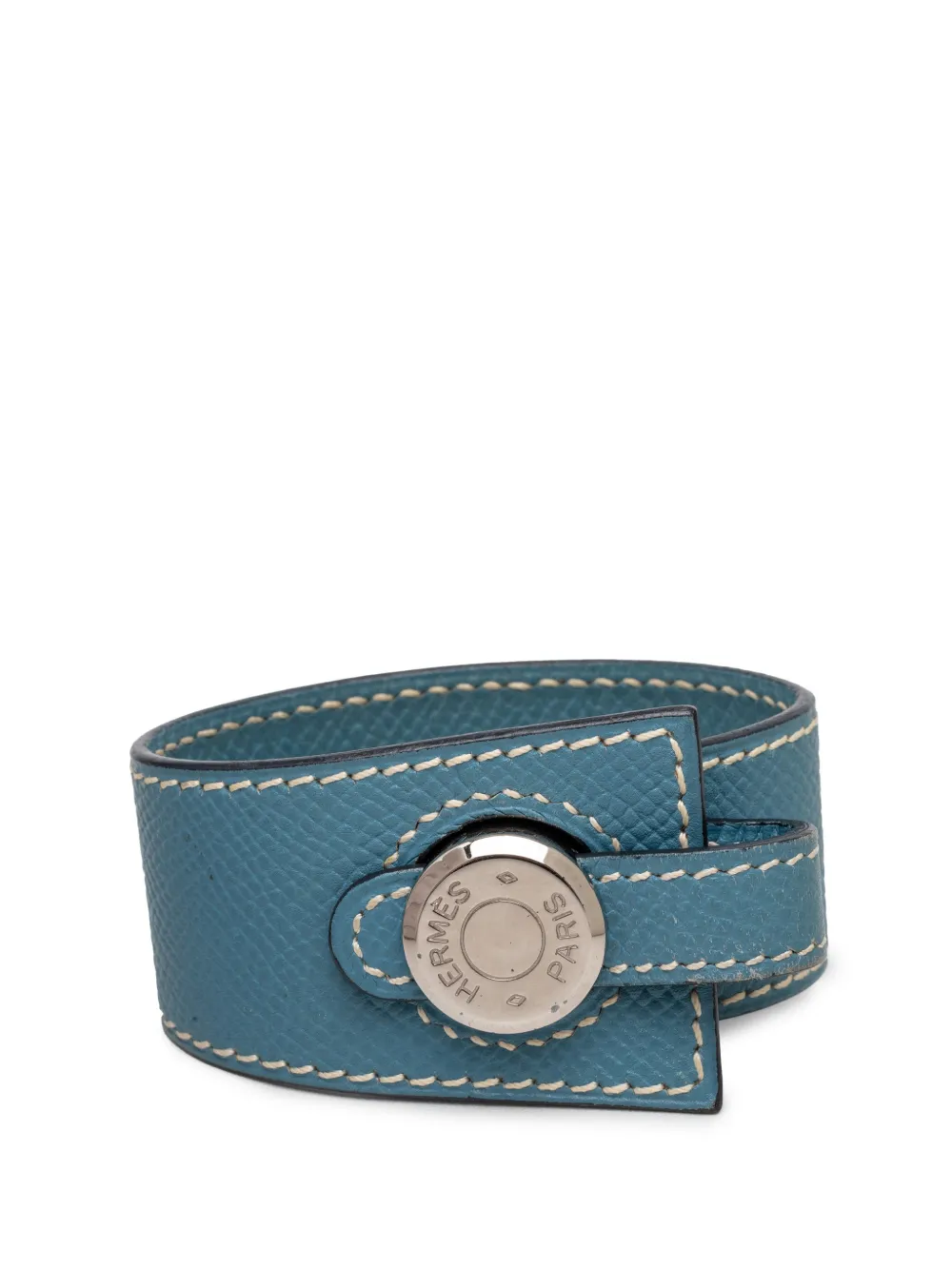 Hermès Pre-Owned 1999 Courchevel Dogon Bracelet costume bracelet - Blau