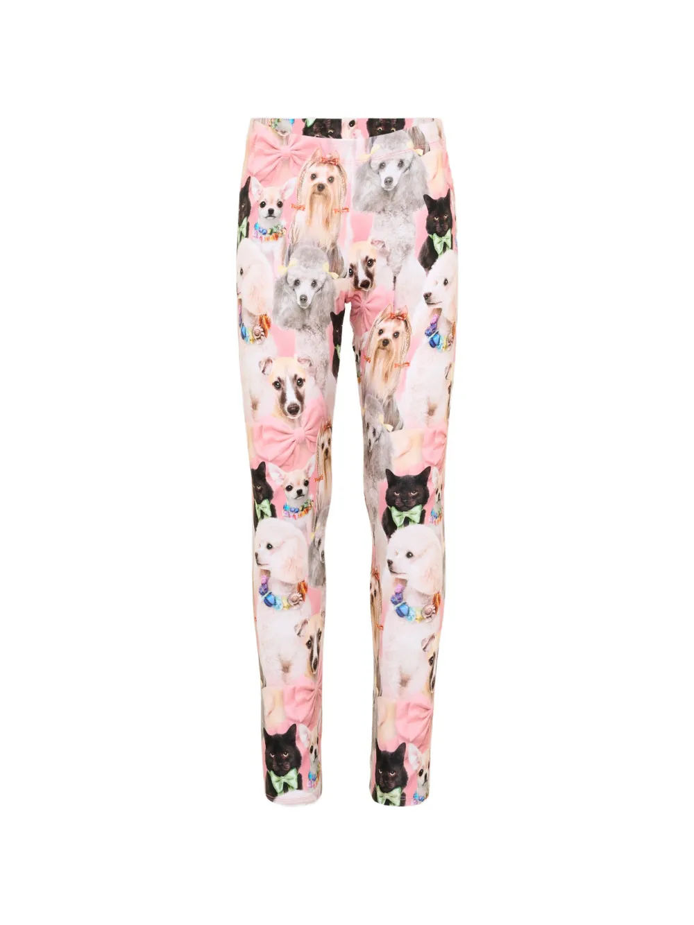 Molo Niki graphic-print leggings - Rosa