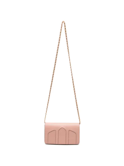 DELAGE leather cross body bag