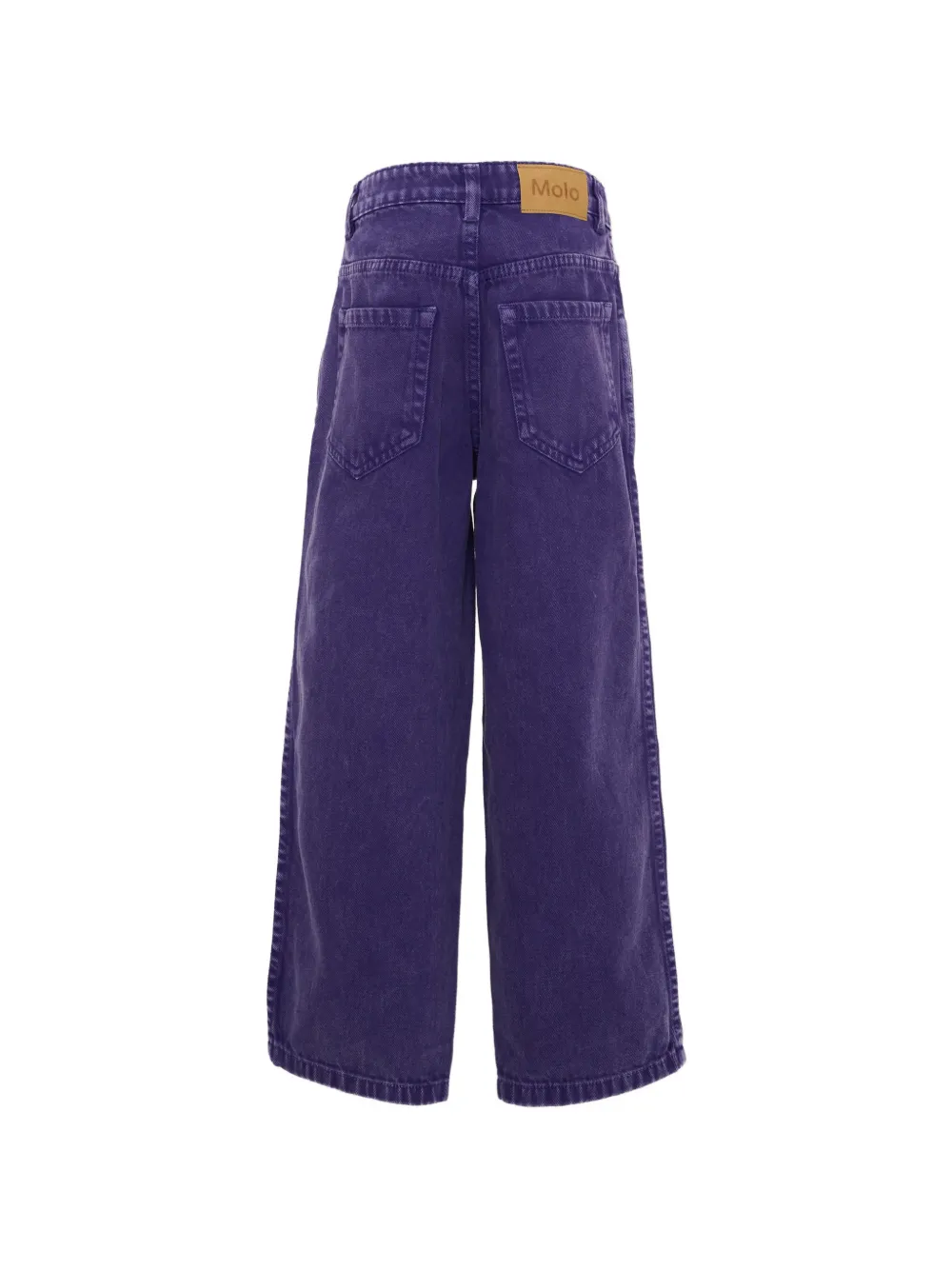 Molo Aiden jeans met wijde pijpen Paars
