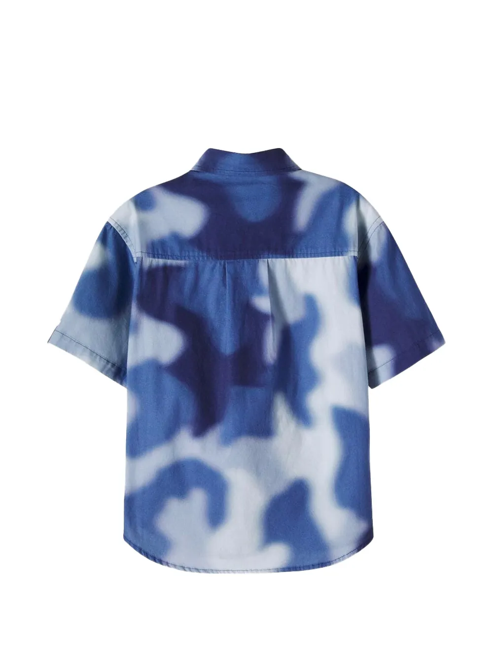 Stella McCartney Kids printed short-sleeve shirt Blauw