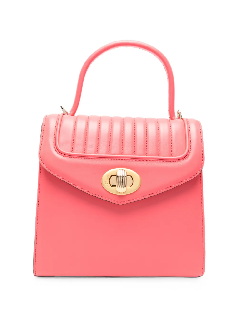 DELAGE quilted leather tote bag