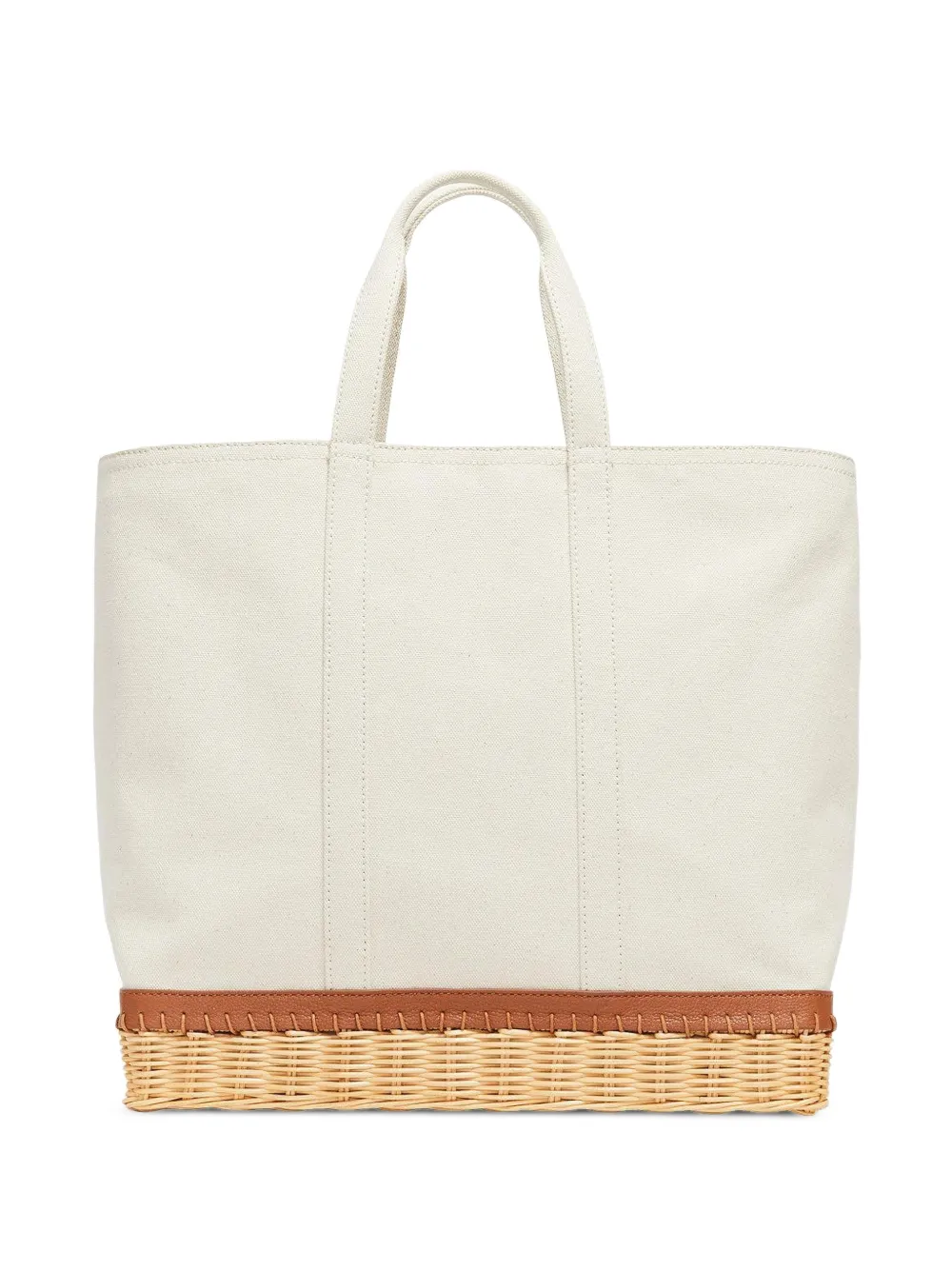 Pamela Munson The Gardener woven tote bag - Toni neutri