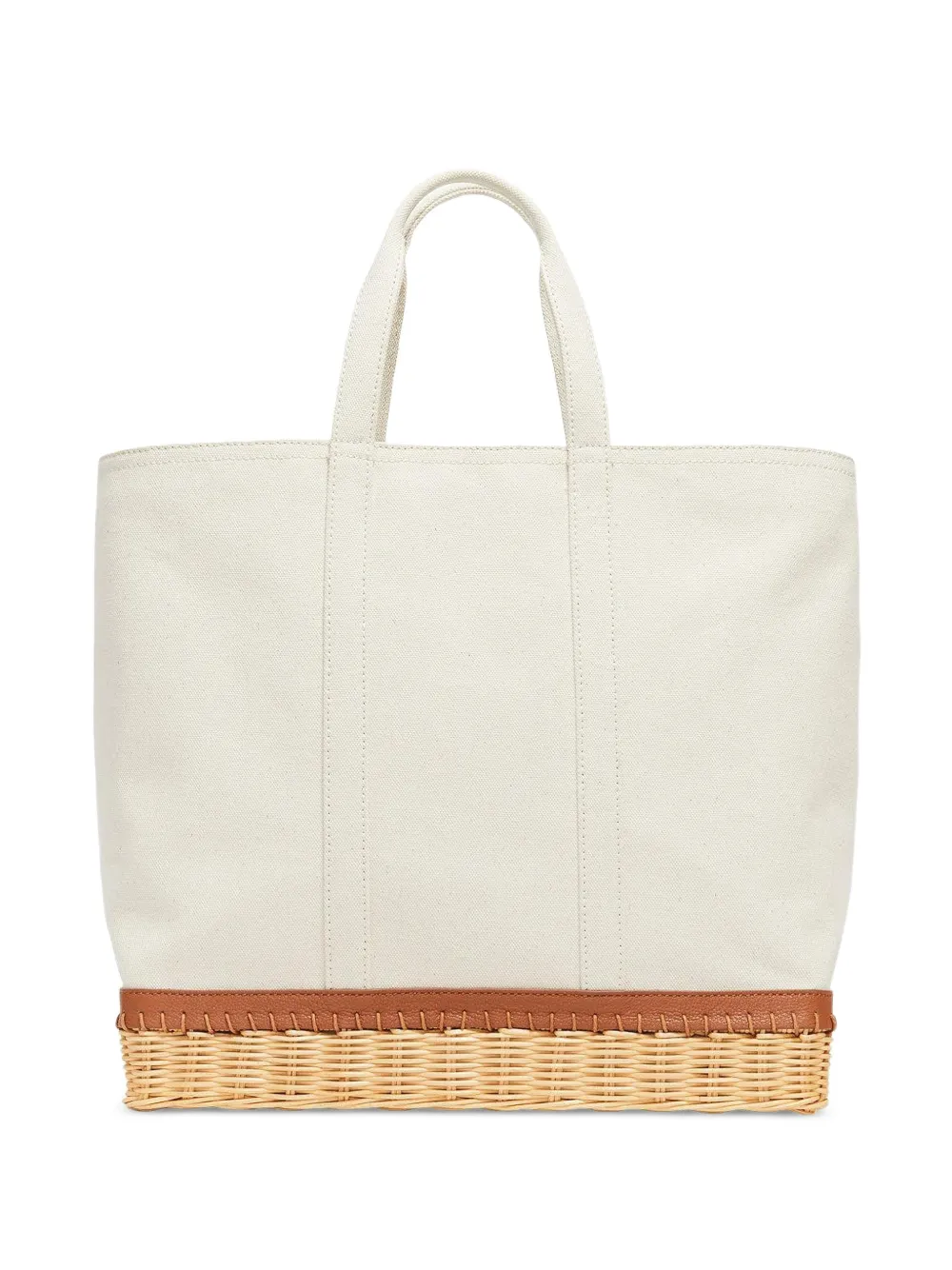 Pamela Munson The Gardener woven tote bag - Toni neutri