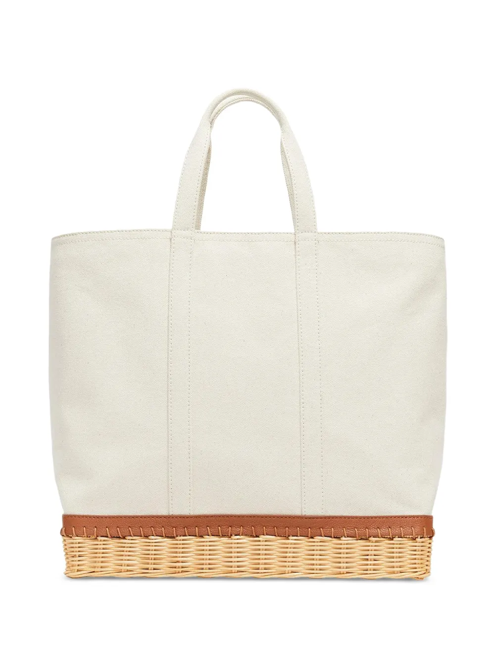 Pamela Munson The Gardener woven tote bag - Toni neutri