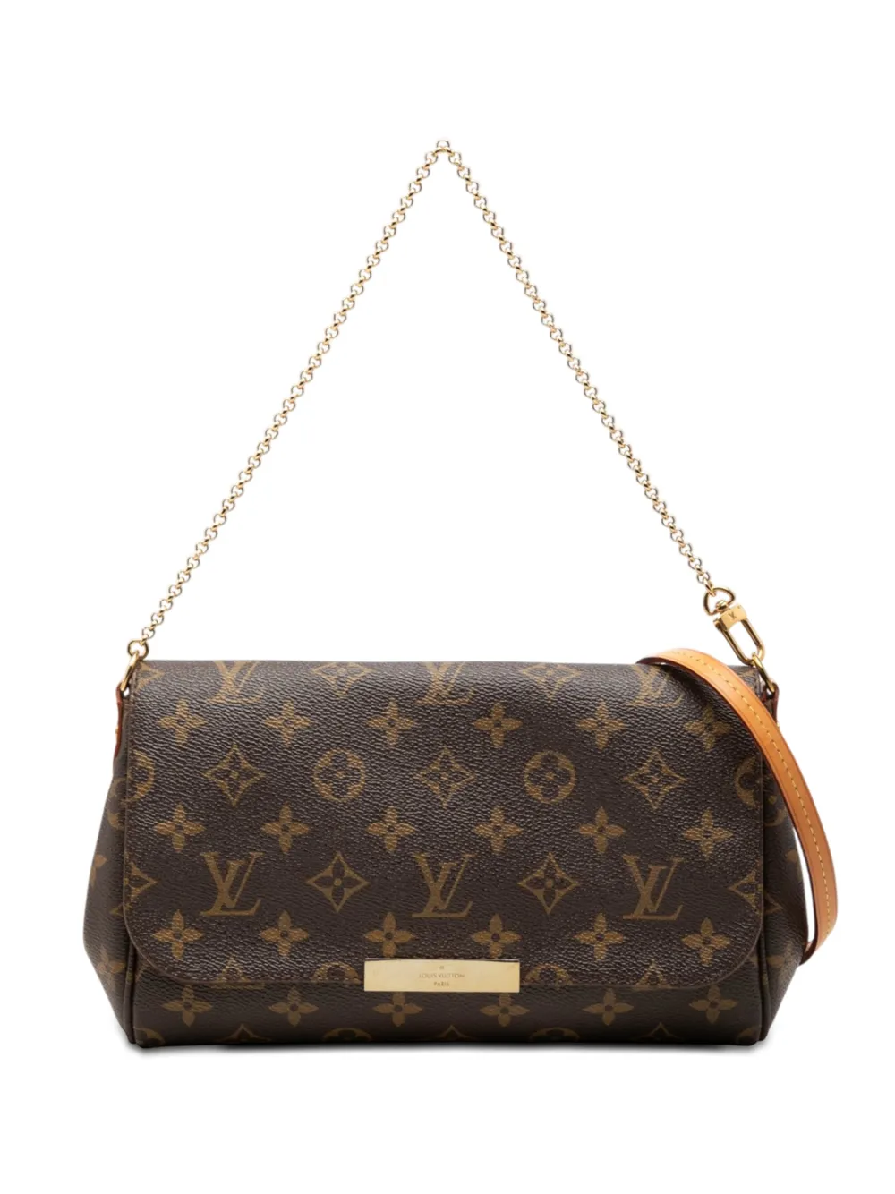 Louis Vuitton Pre-Owned 2016 Monogram Favorite MM satchel - Brown
