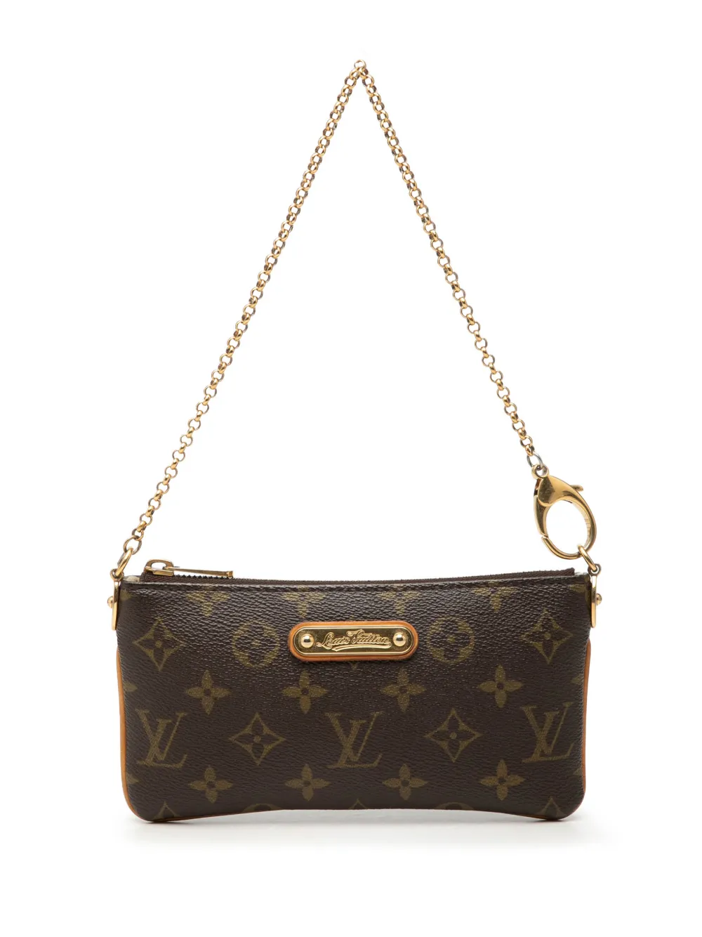 Louis Vuitton Pre-Owned 2008 Monogram Pochette Milla MM shoulder bag - Braun