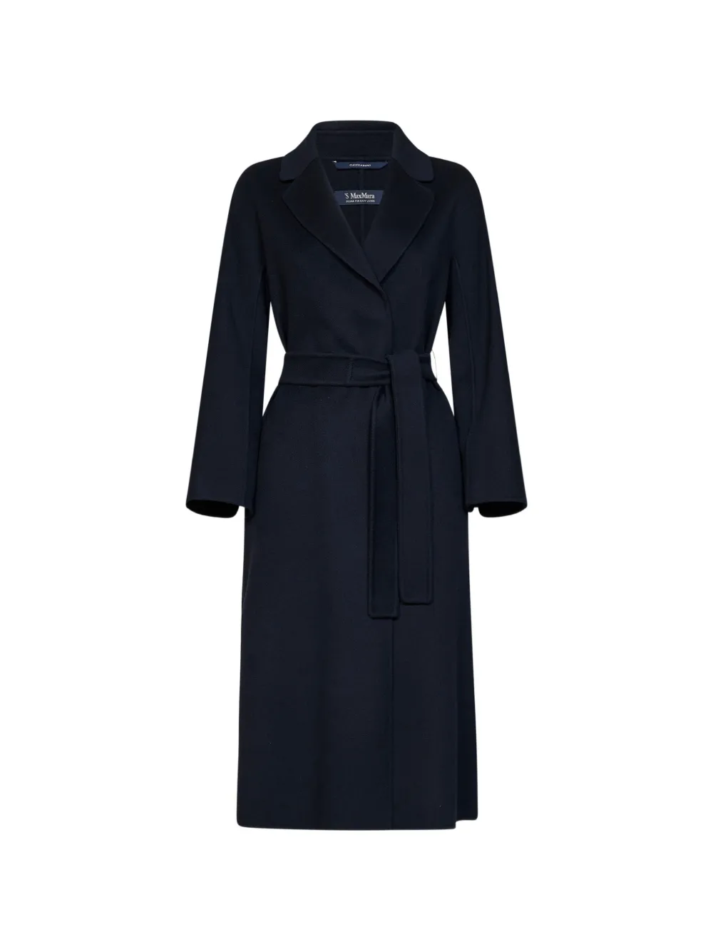 'S Max Mara belted wool coat - Blue