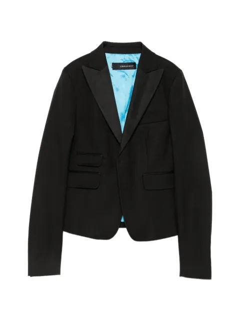 DSQUARED2 2000s peak-lapel single-breasted blazer