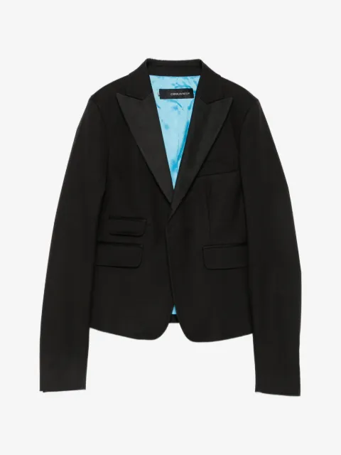 DSQUARED2 2000s peak-lapel single-breasted blazer