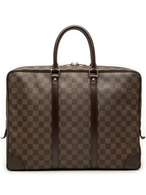 Louis Vuitton Pre-Owned 2004 Damier Ebene Porte Documents Voyage PM business bag