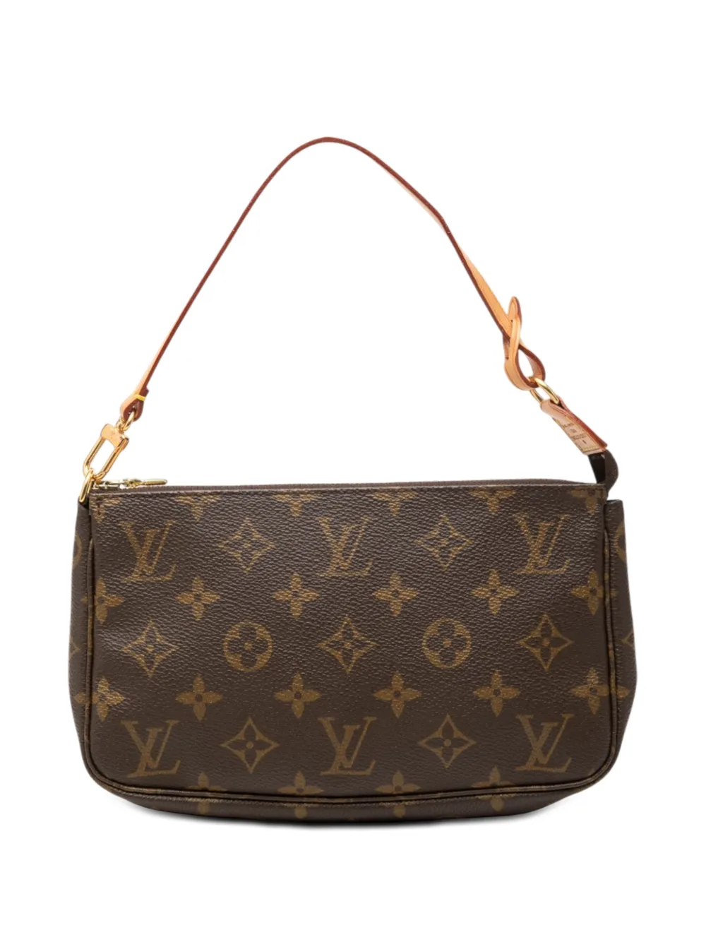 Louis Vuitton Pre-Owned Borsa a spalla Pochette Accessoires con monogramma 2000 - Marrone
