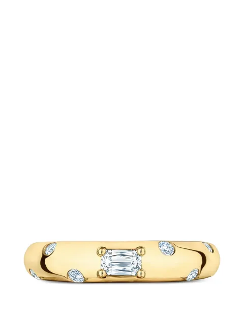 KWIAT bague large Cobblestone ASHOKA® ornée de diamants