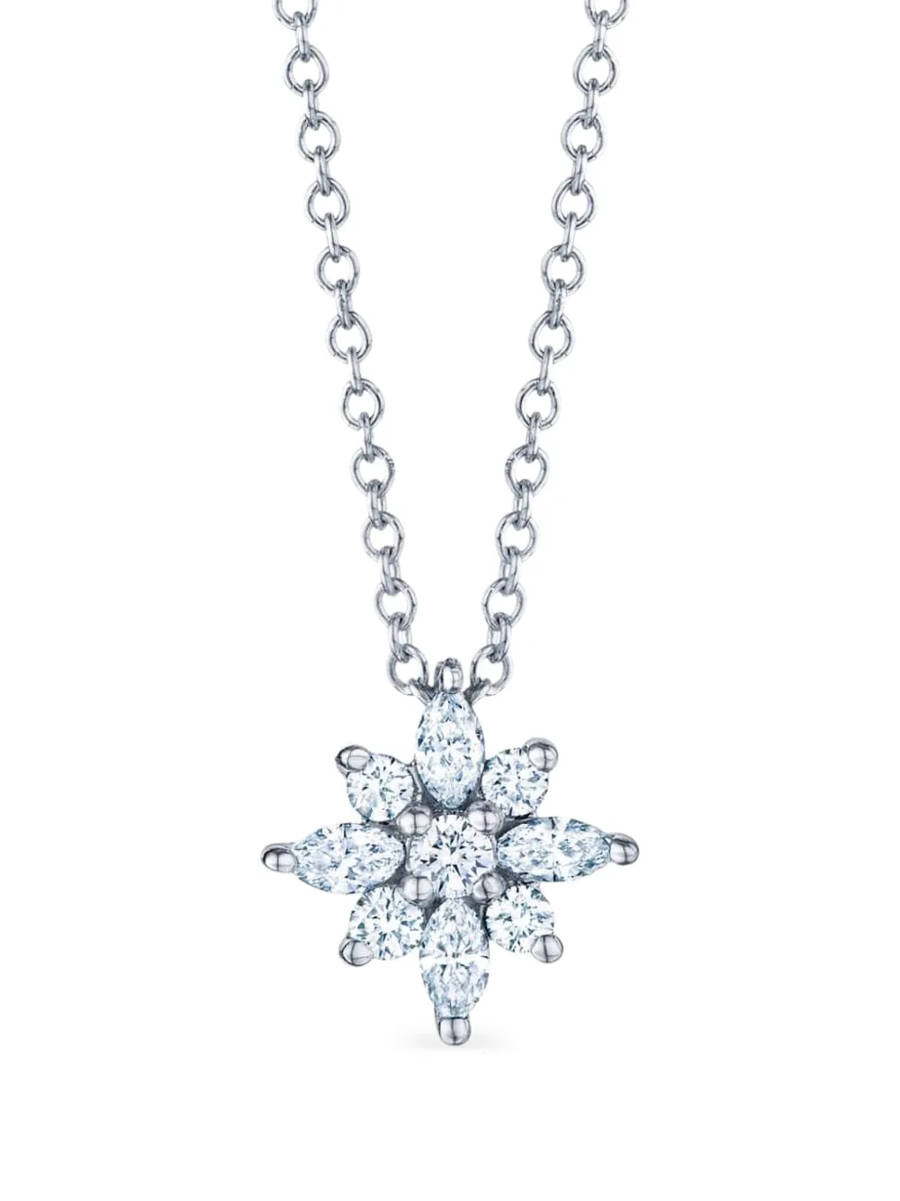KWIAT embellished star necklace - Argento