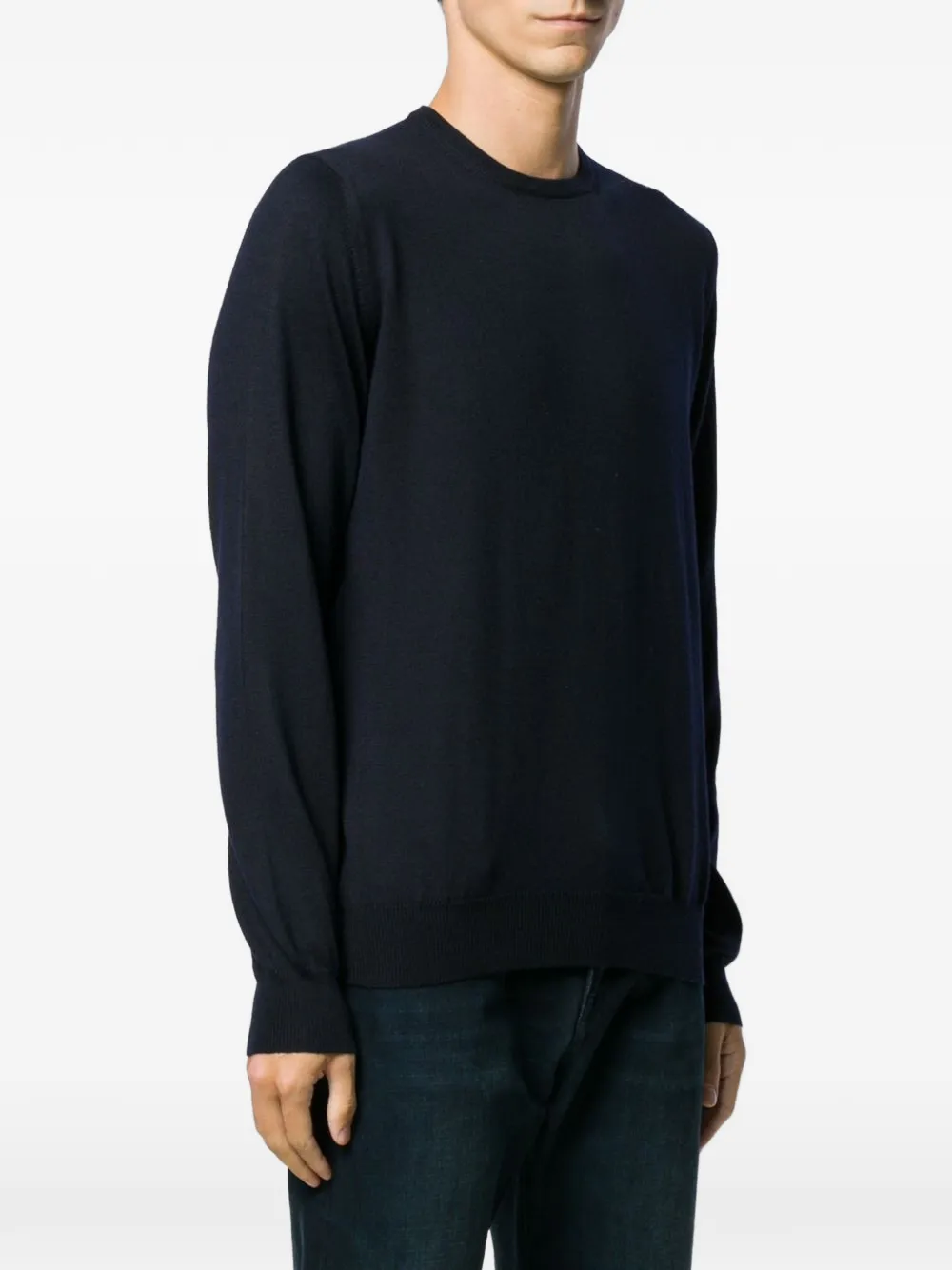 D4.0 crew-neck sweater Blauw